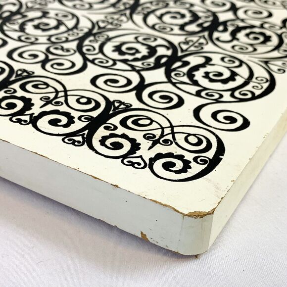 Vtg Inarco Painted Wood Cheese Cutting Board Wall Hanging Kitchen Decor Japan - Picture 3 of 8